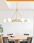Hayes Round 6 - Light Chandelier - From Where -