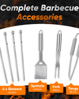 Heavy Duty BBQ Grill Tools Set - From Where -