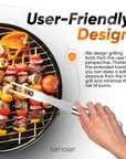 Heavy Duty BBQ Grill Tools Set - From Where -