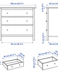 HEMNES 3 - Drawer Chest - From Where -