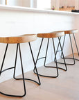 High Bar Stools Set of 3 - From Where -