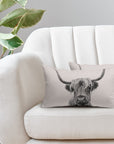 Highland Cow Print Lumbar Pillow Covers - From Where -
