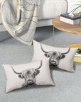 Highland Cow Print Lumbar Pillow Covers - From Where -