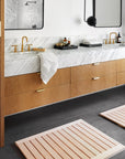 Hinoki Wood Bath Mat - From Where -