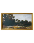 Horizontal Landscape Framed Canvas - From Where -