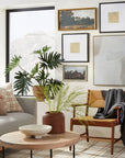 Horizontal Landscape Framed Canvas - From Where -