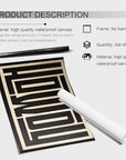 Howdy Typography Wall Art - From Where -