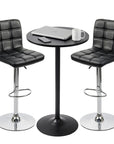 Huertas Round Cocktail Bistro Table - From Where -