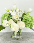 Hydrangea Floral Vase Arrangement - From Where -