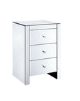 Iconium 18'' W Glass Nightstand - From Where -