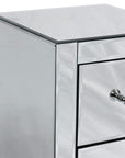 Iconium 18'' W Glass Nightstand - From Where -