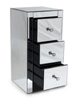 Iconium 18'' W Glass Nightstand - From Where -