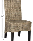 Ilya Wicker Dining Chair (Set of 2) - From Where -