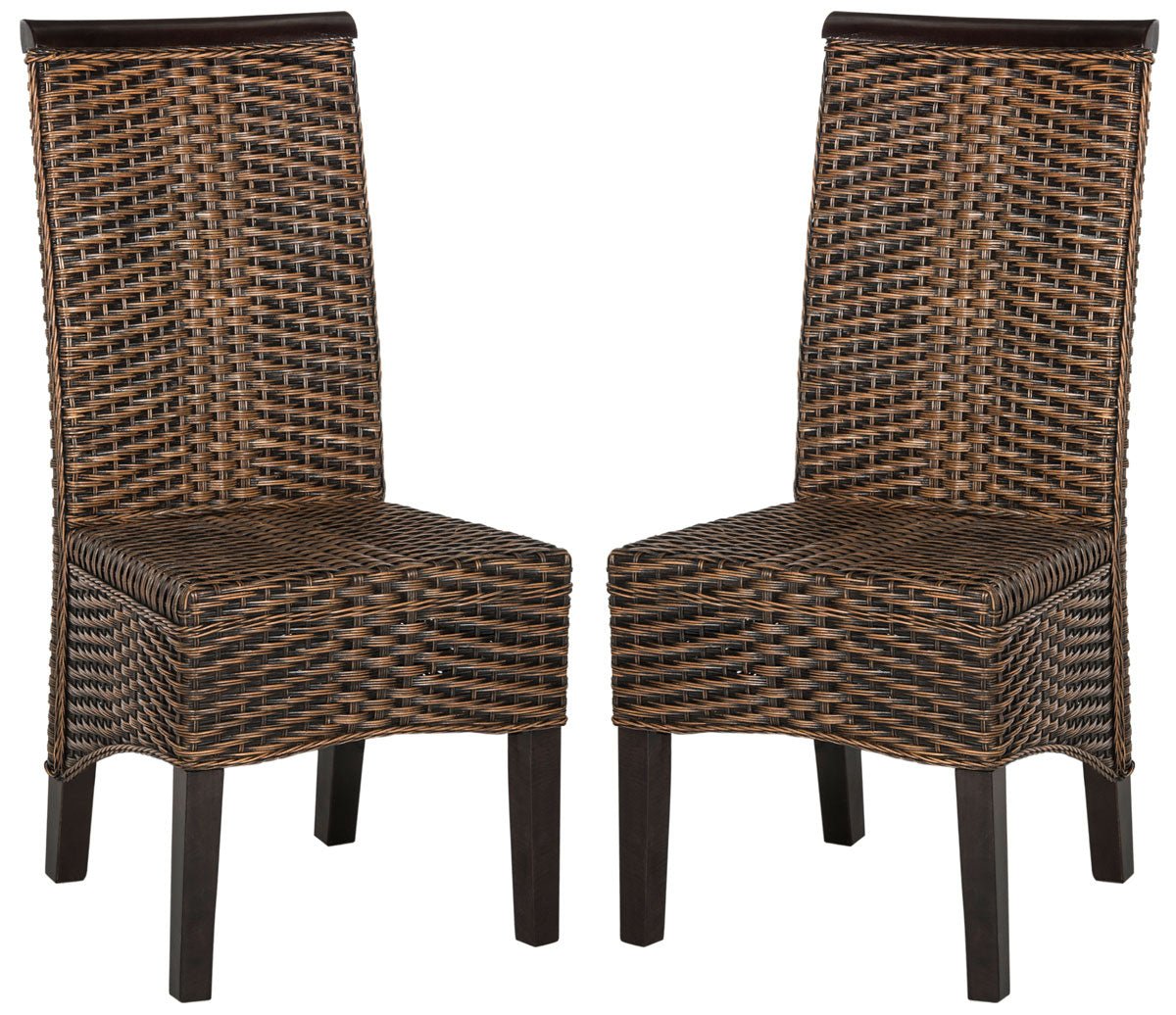 Ilya Wicker Dining Chair (Set of 2) - From Where -