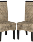 Ilya Wicker Dining Chair (Set of 2) - From Where -