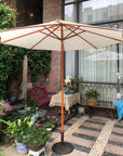 Solid Wood Beach Umbrella Protection
