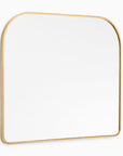 Streamline Metal Wide Arch Mantel Mirror