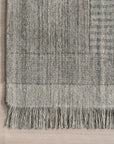 Mozai Fringed Wool-Blend Rug