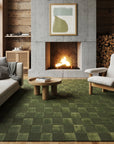 Cape May Plush Textured Washable Rug