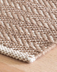 Herringbone Handwoven Cotton Rug