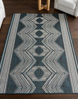 Iris Totem Indoor/Outdoor Flatweave Rug