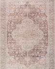 Ava Vintage Persian Spill Proof Washable Rug