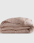 European Linen Stripe Duvet Cover