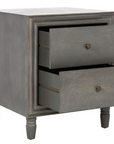 Blaise Nightstand With Storage Drawers
