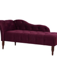 Samuel Tufted Roll Arm Chaise Lounge