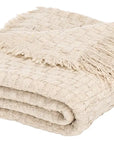 Inaya Cotton Throw Blanket