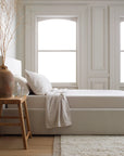 European Linen Sheet Set with Flat Sheet
