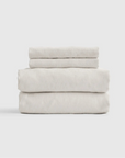 European Linen Sheet Set with Flat Sheet