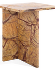 Adriano 2 Leg Marble Accent Table