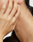 14K Gold Bold Hoops