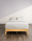 Moiz Deluxe Wood Platform Bed Frame