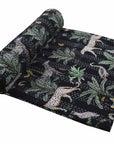 Indian Floral Print Kantha Bedspread - From Where -