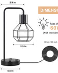 Industrial Bedside Desk Lamp - From Where -