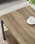 Industrial Coffee Table with Storage - From Where -