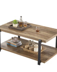Industrial Coffee Table with Storage - From Where -