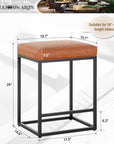 Industrial Counter Height Bar Stool - From Where -