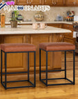 Industrial Counter Height Bar Stool - From Where -