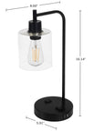 Industrial Lamp with USB Charge Ports - From Where -