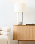 Industrial Outline Table Lamp - From Where -