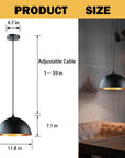 Industrial Pendant Lamp (Set of 2) - From Where -