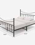 Industrial Queen Bed Frame - From Where -
