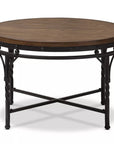 Industrial Round Coffee Table - From Where -