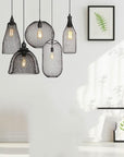 Industrial Style Iron Pendant Lighting - From Where -