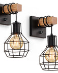 Industrial Wall Sconces (Set of 2) - From Where -