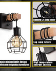 Industrial Wall Sconces (Set of 2) - From Where -