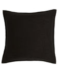 Ink Black 20" Organic Pillow - From Where -